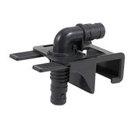 Alasum Sturdy Plastic Fish Tank Fixed Clip Hot Bending Design, Water Pipe Hose Clamp Holder for Aquarium, Reduces Glue Application, Black, Suitable for Aquarium Water Pipe Fixing