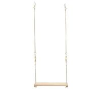Alasum Swing Creative Wooden Toy to Medium Parrot for Large-sized Physical Not Easy Deform Break, Provides Activity Play Birds Chick and Hen
