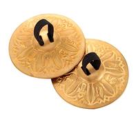 Alasum Thumb Cymbal Props Belly Dance Show Small Finger Cymbals Percussion Instrument Dancing Prop for Dancer Finger