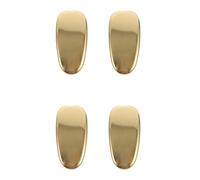 Alasum Titanium Nose Pads Universal Replacement Nose Protective Gasket 4pcs for Glasses and Sunglasses, Comfortable Glasses Support with Sturdy Metal Construction for Eyewear Repair