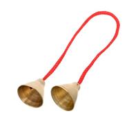 Alasum Traditional Tingsha Cymbals Bells Handheld Percussion Instrument for Meditation Sound Healing Brass Material for Boys and Girls Musical Play