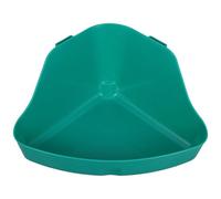 Alasum Triangle Potty Trainer Corner Litter Bedding Box - Pet Pan Hamster Litter Pan for Cages - Detachable Wall Hanging Sand Bath Tub Toilet for Rats, Gerbils