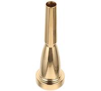 Alasum Trumpet Mouthpiece Shape Lightweight Replacement for Musical Instruments Easy Installation Brass with Elegant White Finish for Expressive Performances