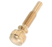 Alasum Trumpet Tuning Slide Screw Trumpet Slide Part Metal Golden Anti-slip Universal Compatibility Music Instrument Accessory