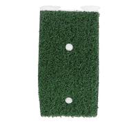 Alasum Turtle Drying Platform with Simulated Grass Surface, Small Reptile Climbing Ladder Aquarium Decor, Turtle Basking Island for Fish Tank Terrarium