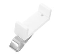 Alasum Universal Adjustable Visor Clip Car Abs Stainless White and Steel with Secure Grip and Versatile Usage, Organizer for Holder, Easy Installation Sun Garage Door Remote