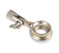 Alasum Universal Internal Construction with Mic Shock Iron Mount Microphone Designed and 22mm Thread, Silver Metal Holder to Reduce Vibration and Noise for Mic Stands and Desks