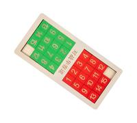 Alasum Upgraded Dual-player Number Puzzle Game Educational Intelligence for Interaction Slide Puzzle Brain Teaser for Logical Thinking and Skill Development