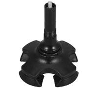 Alasum Walking Stick and Trekking Pole Anti-Skid Foot Covers Rubber Crutch Tips for Secure Support on Rough Trails Practical Cane Accessories for Elderly Users