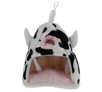 Alasum Warm Pet House Rabbit Sleeping Bed Portable Safe Harbor Cotton Pp Cotton Lovely Shape Light in Weight Pet House Sleep Rabbit