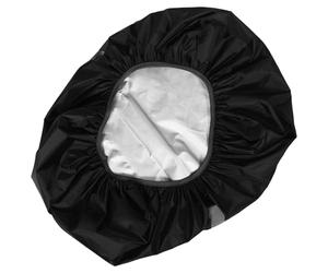 Alasum Waterproof Backpack Black Rain Cover Polyester Taffeta with Elastic Design, Lightweight and Sturdy Backpack Rucksack Protector for Outdoor Camping and Traveling