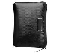 Alasum Waterproof Explosion Proof with Chic Appearance Battery Storage Bag Portable Double-sided Pouch Made of Sturdy Glass Fiber Cloth for Files and Cellphones for Safe Lithium Battery