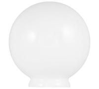 Alasum White Glass Globe Lamp Shade 5.9 Inch Diameter with Reverse Mouth Design for Table Lamps and Chandeliers, Modern Elegant Spherical Light Cover Providing Gentle Diffused Light