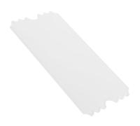 Alasum White Sublimation Blanks Acrylic Tickets Heat Transfer Technology DIY Designs Advanced Heat Transfer Technology for Raffles and Events