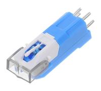 Alasum Wide Compatibility Turntable Needle Replacement with Easy Installation, Made of Sapphire and Plastic, Stylish Blue Phonograph Stylus for Vintage Vinyl Player Accessories