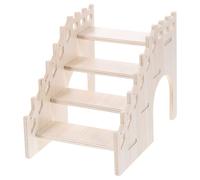 Alasum Wooden Hamster Ladder for Small Pets with Multi-function and Sturdy Design, for Climbing and Playing in The Pet Cage Or Small Animal Habitat