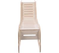 Alasum Wooden Hamster Ladder with Large Underground Cave Hideout for Small Animals - Multi-functional Climbing and Habitat Decor for Hamsters, Guinea Pigs, and Chinchillas