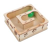 Alasum Wooden Hamster Maze Exercise Tubes and Climbing Bridge, Small Animal Labyrinth Playground for Hamsters and Gerbils, Pet Exercising Hidden Tunnels and Activity Station