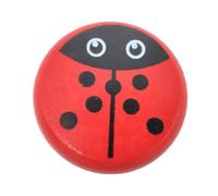 Alasum Wooden Ladybird Yo Yo Ball for Small Portable Cartoon Design Wrist Exercise Plaything with Pattern Educational and Fun