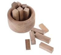 Alasum Woodpile Shape Essential Oil Diffuser Wood Material Brown Desktop Incenses Diffuser Living Room Ornament Relaxing and Soothing Aroma for Domestic Use and Bathroom