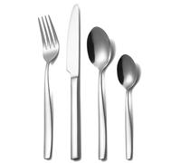 Alata Bristol Stainless Steel Polished Cutlery Set 4 Persons, Cutlery 16 Pieces, Shiny, Dishwasher Safe