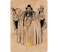 Alaundo the Seer Art Card (#61) (Gold Signature) | Commander Legends: Battle for Baldur's Gate