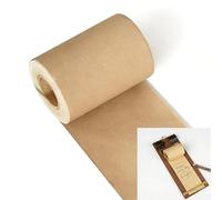 Alaviitsi 2.75" x 11ft Brown Kraft Paper Roll, 2 Pcs Sticky Note Refill for Vintage Clipboard, Butcher Paper, Craft Paper for Home and Office Memo