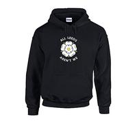 ALAW All Leeds Arn't We Hoodie Classic Football City United Crew Terraces Casuals Hoody Footie Fan Gift for Husband Brother Dad Grandad Men Male (as8, alpha, m, regular, regular, Black)