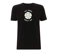 ALAW T Shirt All Leeds aren't We United UTD Yorkshire Rose Football Terraces (XX Large, Black)