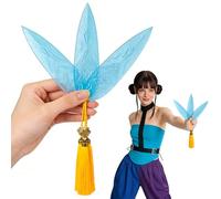 Alaxciax 3PCS Zoey Weapon, Plastic Hunter Dagger Props with Tassels Anime Costume Accessories for Women Men for Cosplay Halloween Blue