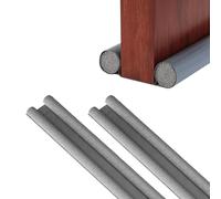 ALAYSTAR 2 Pack Double Foam Under Door Draught Excluder - Energy-Saving Soundproof Insulator Sweep Stopper Seal Draft