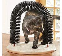 ALAYSTAR Premium Cat Kitten Pleasurable Massaging Scratching Grooming Arched Structure - Cat Self Pleasurable Massage Scratching Bristles Toy