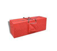 ALAYSTAR Premium Christmas Tree Storage Bag - Double Stitched Xmas Bag Store Up To 7 feet Tall Xmas Tree - Comes With Zip Carry Handles and Handy Side Pockets (RED)