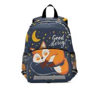 ALAZA Kids Rucksack Mini Toddler Backpack 2-6 Cute Funny Sleeping Fox