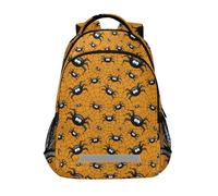 ALAZA Laptop Backpack with Chest Strap, Spider Webs School Backpack, Travel Hiking Bag for Boys Girls Teen College Adult, Rucksack Knapsack