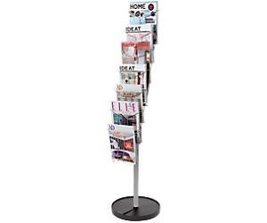 Alba A4 Literature Display Silver DDFIL7S 1,150 mm (H)