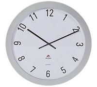 Alba Analogue Wall Clock HORGIANT 60 x 5cm Silver Grey
