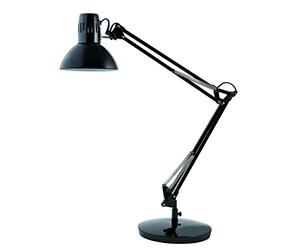 Alba Architect Double Arm Desk Lamp Black