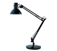 Alba Architect Double Arm Desk Lamp, Black (Archi N)