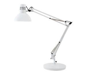 Alba Architect Freestanding Lamp Fluorescent, LED White Main 259.1 x 257.1 x 890 mm