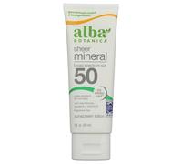 Alba Botanica Fragrance Free Sport SPF 45 Mineral Sunscreen, 4 oz.