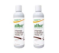 Alba Botanica Hawaiian Body Oil Kukui Nut 8.5 Ounces 2 Pack