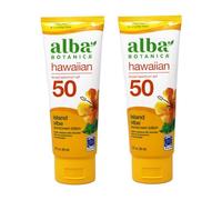 Alba Botanica Hawaiian, Green Tea Sunscreen SPF 45, 4 Ounce (Pack of 2)
