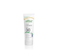 ALBA BOTANICA Mineral Sheer Face SPF 30 Sunscreen Lotion, 2 FZ