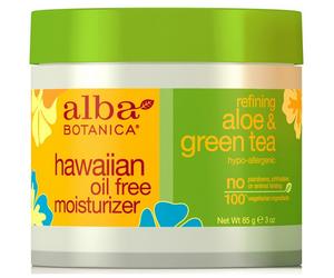 Alba Botanica Refining Aloe & Green Tea Oil-Free Moisturiser - 85g