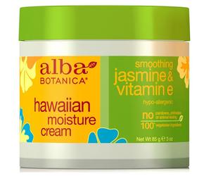 Alba Botanica Smoothing Jasmine & Vitamin E Moisture Cream - 85g