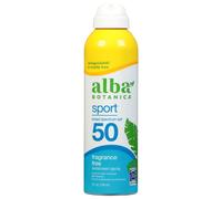 Alba Botanica Sport Sunscreen Spray for Face and Body SPF 50 5 fl oz Bottle