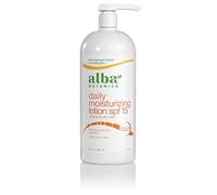 Alba Botanica Very Emollient Body Lotion, Daily Shade Formula, SPF 15, 32-Ounce Bottle