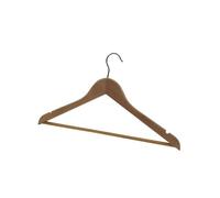 Alba Coat Hanger 450x22x60mm Wooden (Pack of 25) PMBASICBO