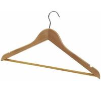 Alba Coat Hanger, Wood, Neutral, One Size